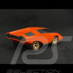 Vintage Car Lamborghini Countach silhouettes inspiration Orange Playforever PLUFO76