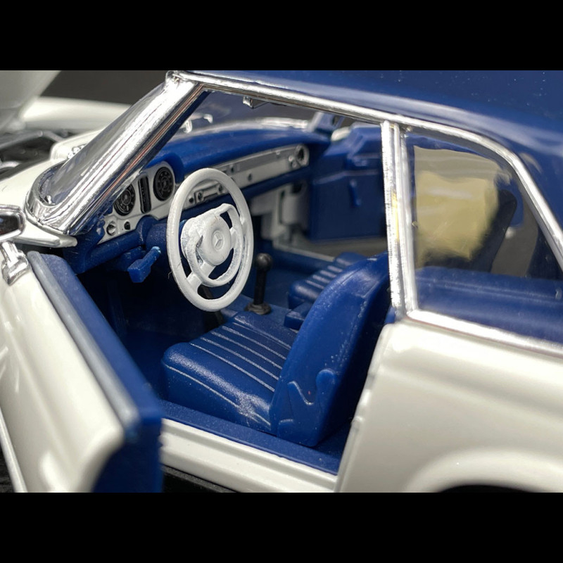 Voiture Miniature Mercedes-Benz 230 SL 1963 Rouge - échelle 1:34 - Welly Old Timer - Neuve En Boîte