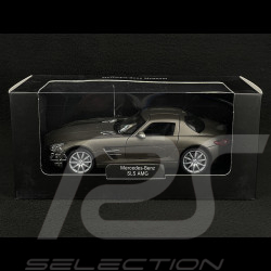 Mercedes-Benz SLS AMG 2009 Graphite Grey 1/24 Welly B66057361