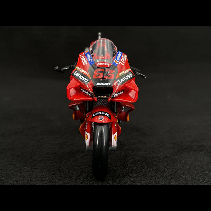 Maisto Ducati DESMOSEDICI Moto GP 2022 Modellauto 1:18 - Rennmotorrad In Rot/Schwarz