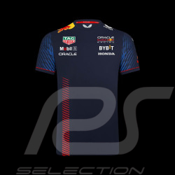 Red Bull Racing T-shirt F1 Grand Prix Verstappen Perez Nachtblau TM2644 - Herren