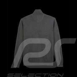 Eden Park Jacket Cotton Zipped Cardigan Grey Melange PPKNICAE0008-GRC - men