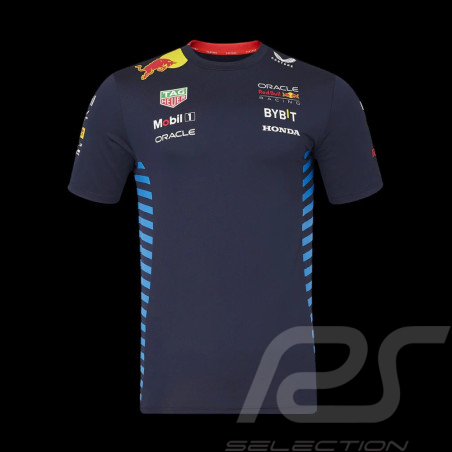 Red Bull Racing T-shirt F1 Verstappen Perez Night blue TM5289-190 - Men