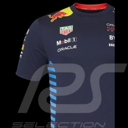 T-shirt Red Bull Racing F1 Verstappen Perez Bleu nuit TM5289-190 - Homme