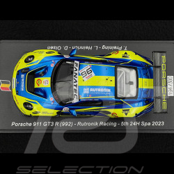 Porsche 911 GT3 R Type 992 n° 96 5th 24h Spa 2023 1/43 Spark SB702