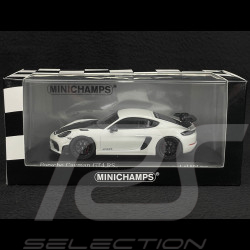 Porsche 718 Cayman GT4 RS 2021 White 1/43 Minichamps 410069702