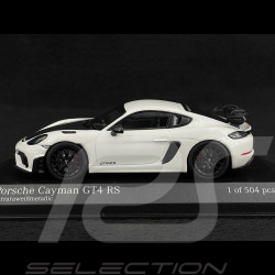 Porsche 718 Cayman GT4 RS 2021 White 1/43 Minichamps 410069702