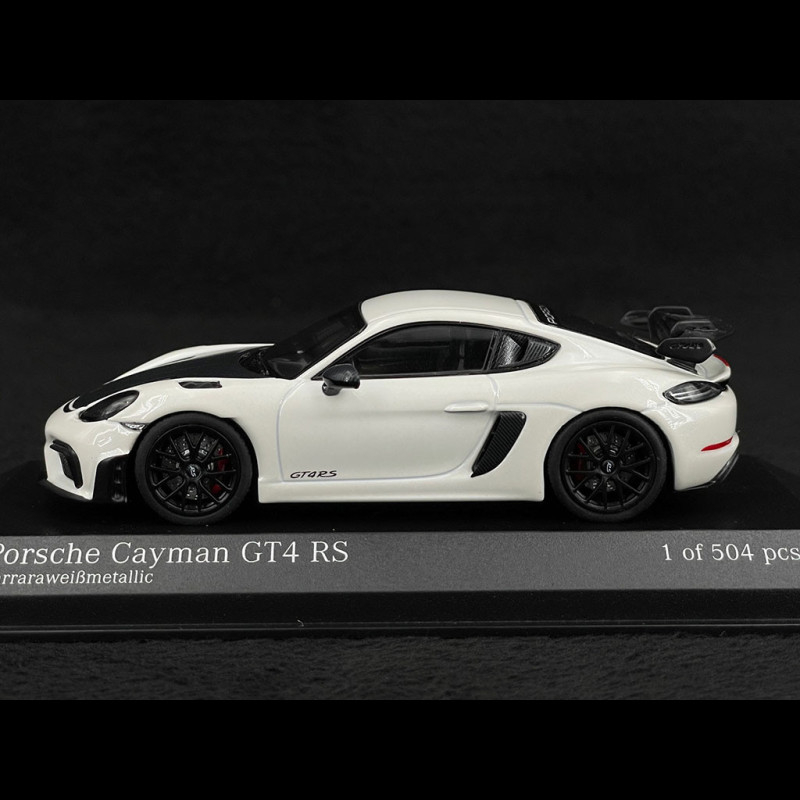 Porsche 718 Cayman GT4 RS 2021 White 1/43 Minichamps 410069702