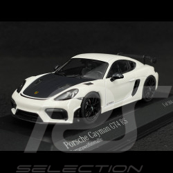 Porsche 718 Cayman GT4 RS 2021 White 1/43 Minichamps 410069702