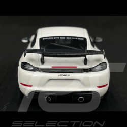 Porsche 718 Cayman GT4 RS 2021 White 1/43 Minichamps 410069702