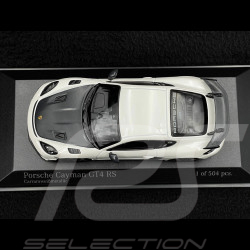 Porsche 718 Cayman GT4 RS 2021 Weiß 1/43 Minichamps 410069702