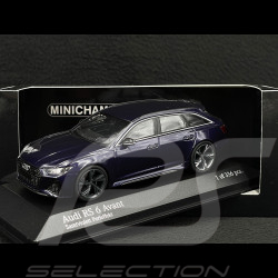 Audi RS6 Avant 2019 Violet Métallique 1/43 Minichamps 410018016