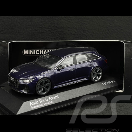 Audi RS6 Avant 2019 Purple Metallic 1/43 Minichamps 410018016