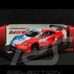 Porsche 911 GT3 R Type 992 n° 20 Winner 24h Spa 2023 1/43 Spark SB708