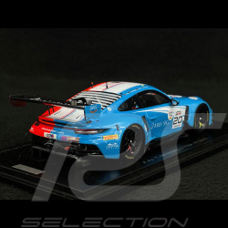 Porsche 911 GT3 R Type 992 n° 20 Winner 24h Spa 2023 1/43 Spark SB708