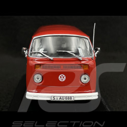 Volkswagen Combi T2 Van "Porsche Renndienst" 1972 Rouge 1/43 Minichamps 943053064