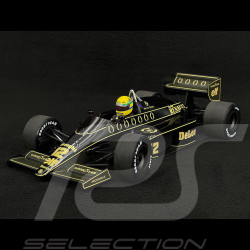 Ayrton Senna Lotus 98T Renault n° 12 GP Allemagne 1986 F1 Dirty Version 1/18 Minichamps 540863812