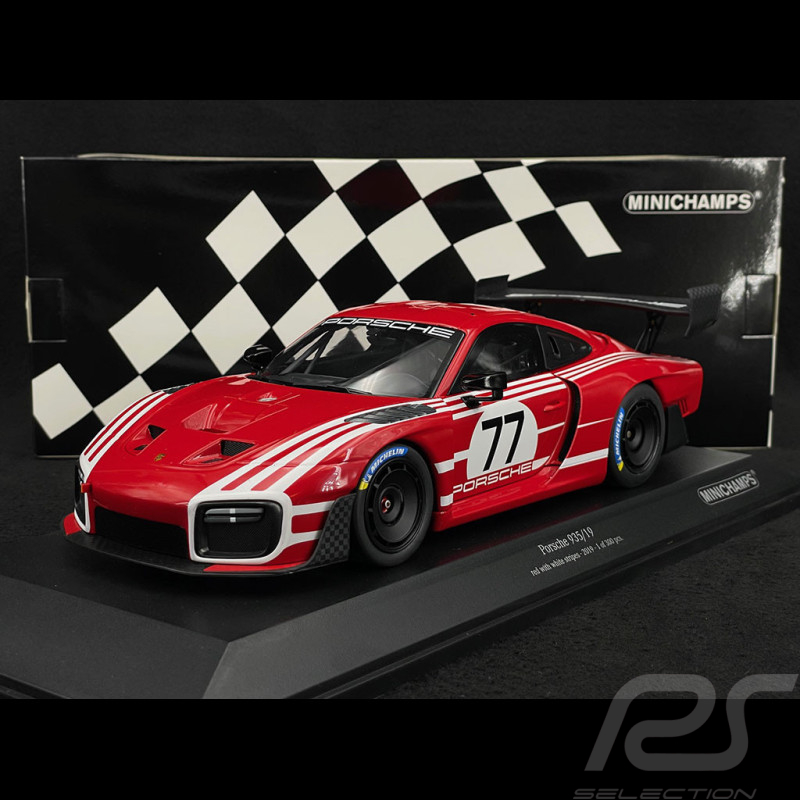 Porsche 935 / 19 Base GT2 RS n° 77 2019 Rouge / Blanc 1/18 Minichamps 155067577