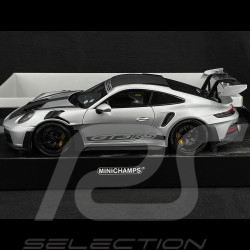 Porsche 911 GT3 RS Type 992 Weissach Package 2022 Sport Auto Supertest GT Silber 1/18 Minichamps 110062020