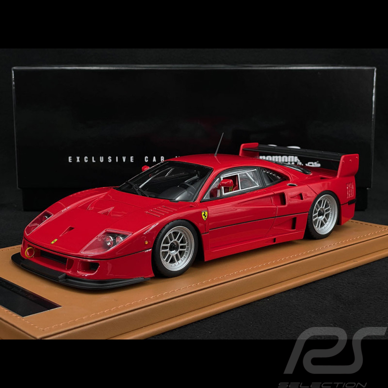 Ferrari F40 LM Press Version 1996 Enkei Rims Red 1/18 Tecnomodel TM18-286G