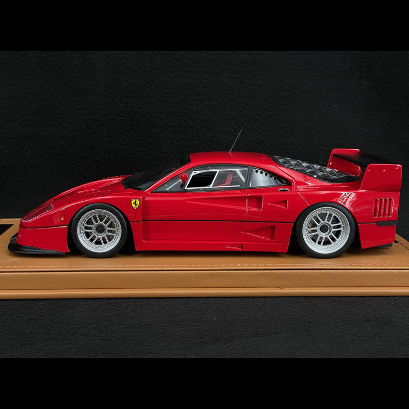 Ferrari F40 LM Press Version 1996 Enkei Rims Red 1/18 Tecnomodel TM18-286G