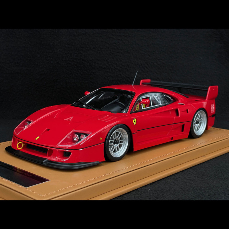 Ferrari F40 LM Press Version 1996 Enkei Rims Red 1/18 Tecnomodel TM18-286G