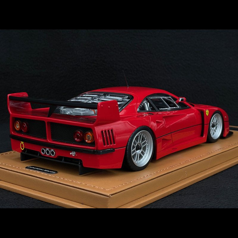 Ferrari F40 LM Press Version 1996 Enkei Rims Red 1/18 Tecnomodel TM18-286G