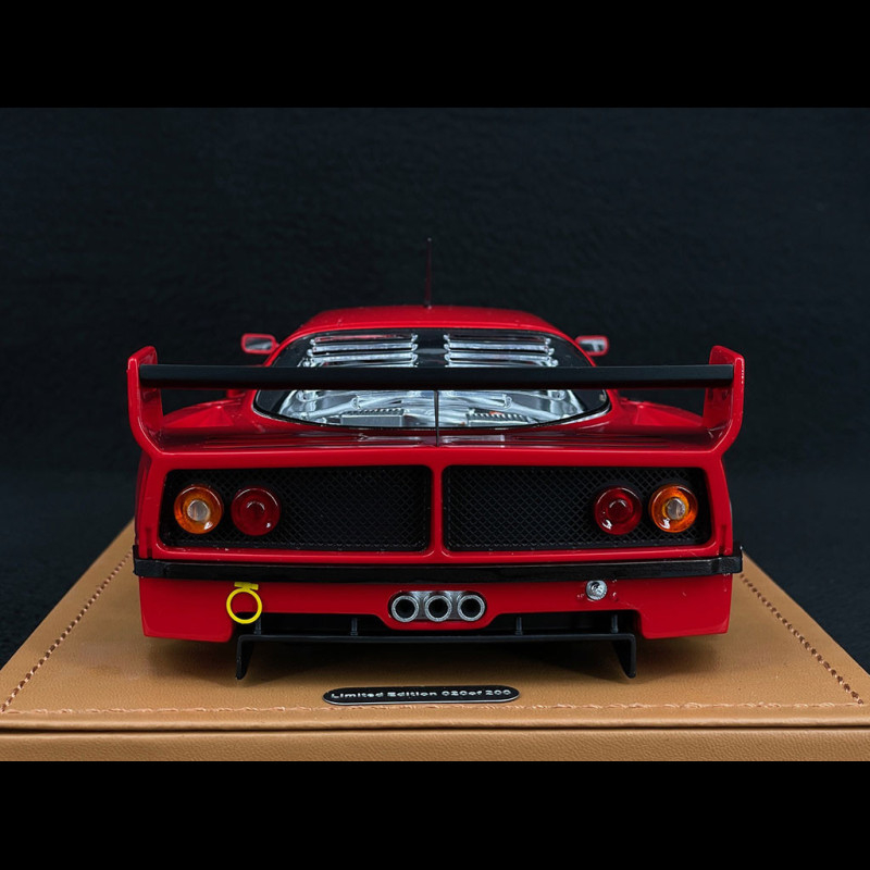 Ferrari F40 LM Press Version 1996 Enkei Rims Red 1/18 Tecnomodel TM18-286G