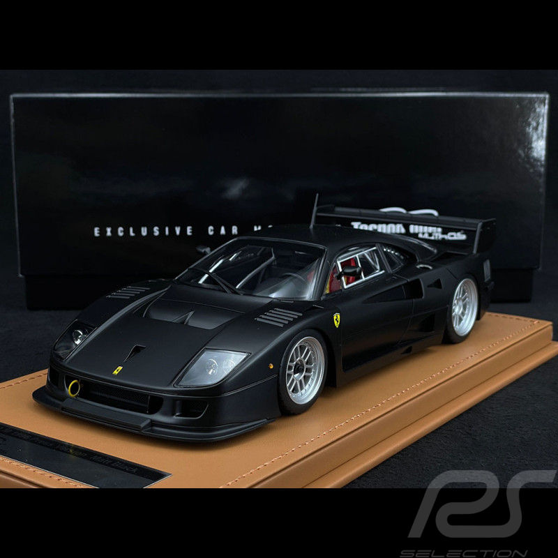 Ferrari F40 LM Press Version 1996 Enkei Felgen Matte Schwarz 1/18 Tecnomodel TM18-286I