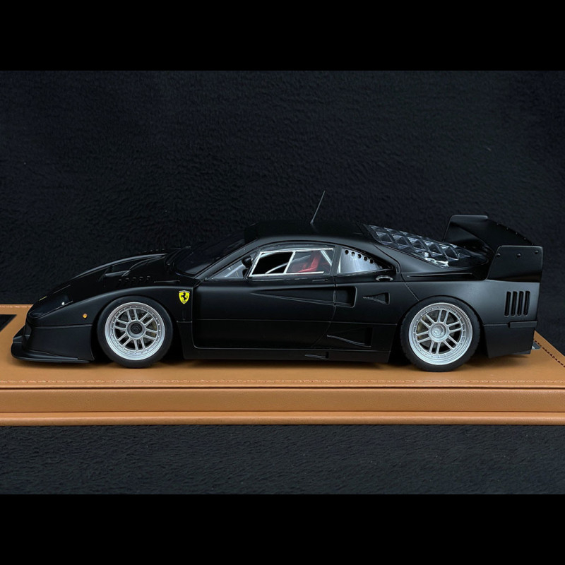 Ferrari F40 LM Press Version 1996 Enkei Rims Matt Black 1/18 Tecnomodel ...