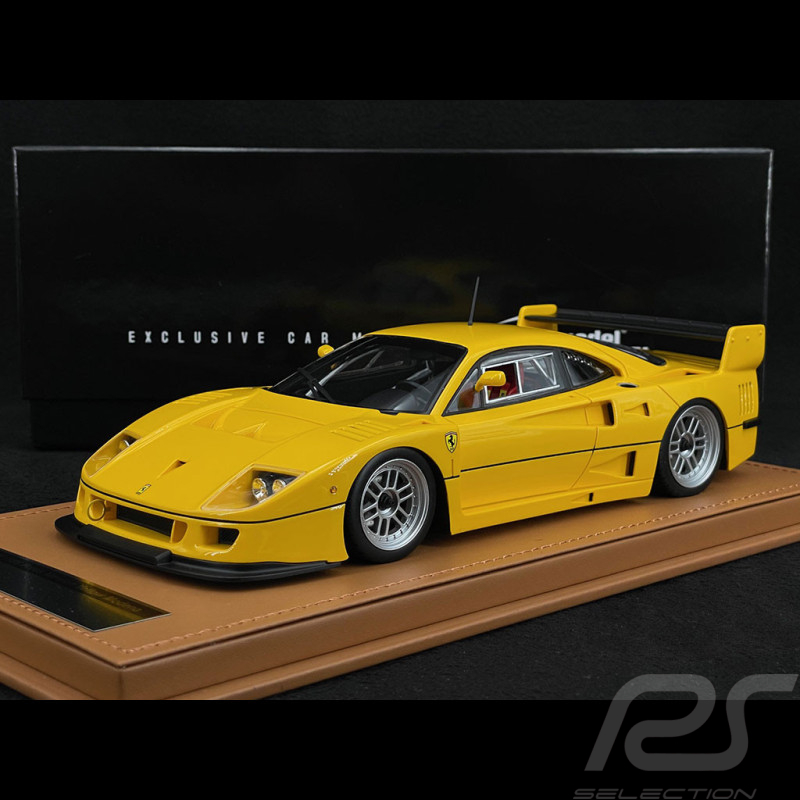 Ferrari F40 LM Press Version 1996 Jantes Enkei Jaune Giallo Modena 1/18 Tecnomodel TM18-286H