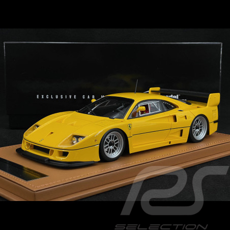 Ferrari F40 LM Press Version 1996 Enkei Rims Yellow Giallo Modena 1/18 Tecnomodel TM18-286H