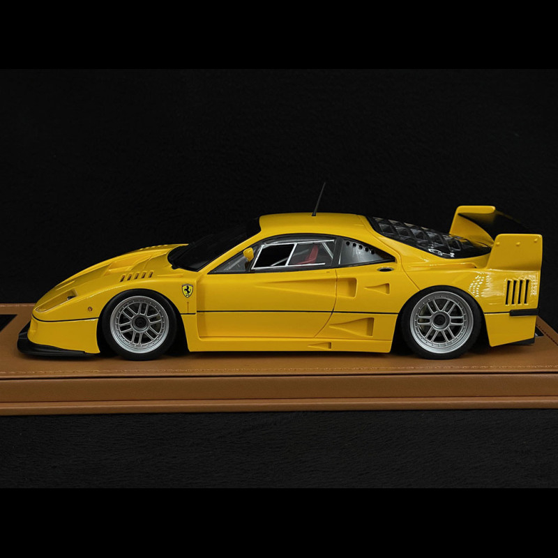 Ferrari F40 LM Press Version 1996 Enkei Rims Yellow Giallo Modena 1/18 ...