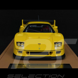 Ferrari F40 LM Press Version 1996 Enkei Rims Yellow Giallo Modena 1/18 Tecnomodel TM18-286H