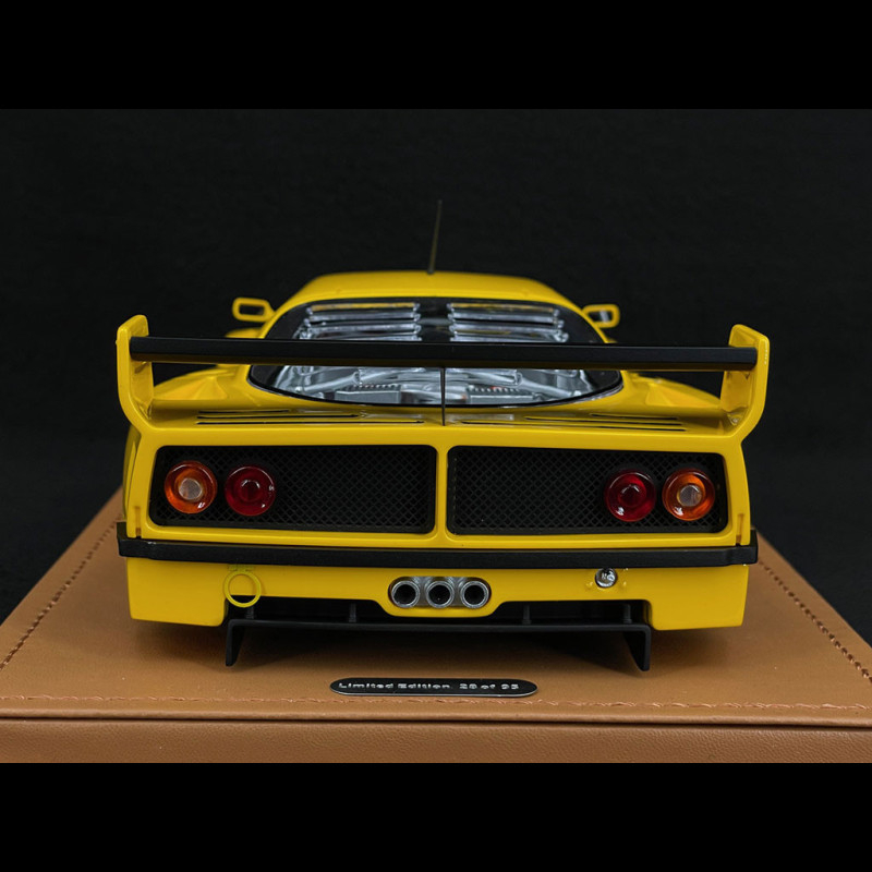 Tecnomodel Ferrari F40 Lm Red Argent Wheels Press Version 1996 1/64 TM64-01A