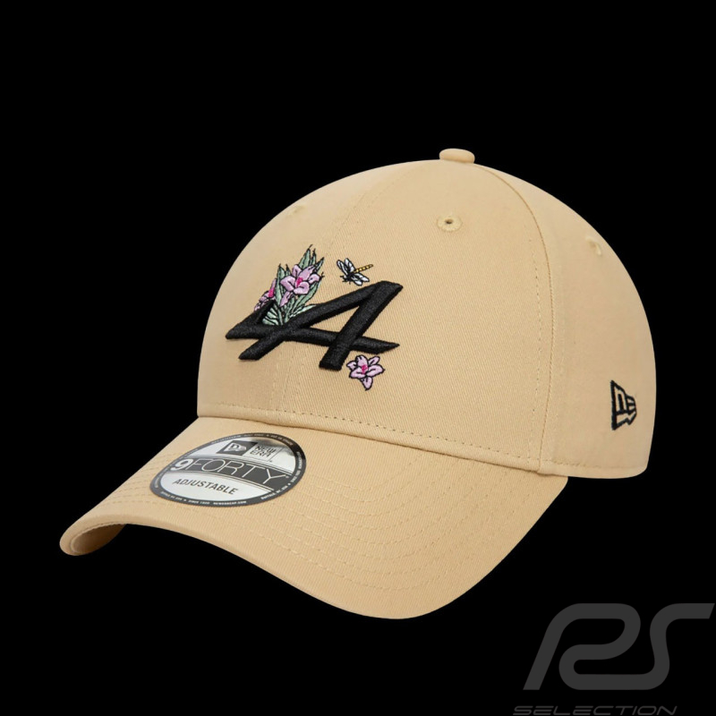 Alpine Cap F1 Team Floral Ocon Gasly Beige New Era 60566044