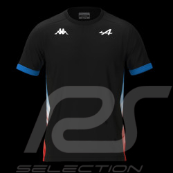 T-Shirt Alpine Endurance Team Schumacher Adirend Noir / Bleu / Rouge Kappa 381W3YW - homme