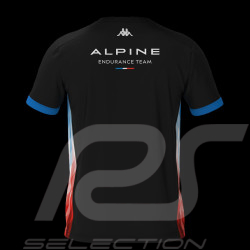 Alpine T-Shirt Endurance Team Schumacher Adirend Black / Blue / Red Kappa 381W3YW - Men