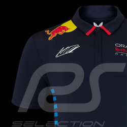 Polo Red Bull Racing F1 Team Max Verstappen Signature Bleu marine TM5885-190 - homme