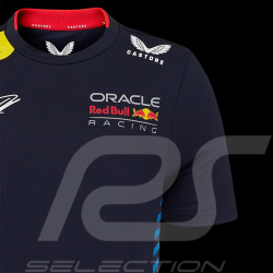 Red Bull Racing T-shirt F1 Team Max Verstappen Signature Navy blue TJ5887-190 - children