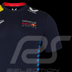 Red Bull Racing T-shirt F1 Team Max Verstappen Signature Marineblau TM5887-190 - Herren