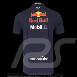 Red Bull Racing Shirt short sleeves F1 Team Verstappen Perez Navy blue TM5317-190 - men