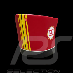 Fauteuil cabriolet Racing Inside n° 51 Rouge