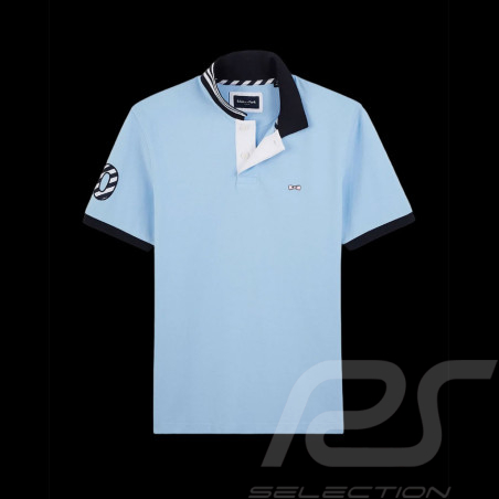 Eden Park Polo Shirt No. 10 Light Blue E24MAIPC0033-BLM - men