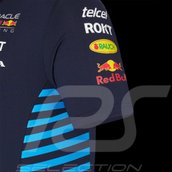 Red Bull Racing Polohemd F1 Team Verstappen Perez Marineblau TJ5288-190 - Kinder