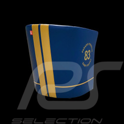 Fauteuil cabriolet Racing Inside n° 83 Paradis Porsche Bleu / Or