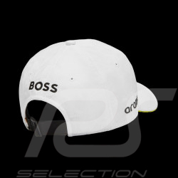 Casquette Aston Martin BOSS F1 Team Alonso Stroll Blanc 701229245-002