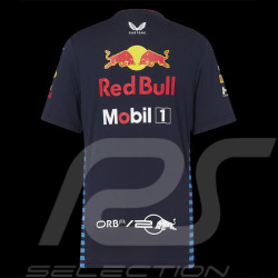 T-shirt Red Bull Racing F1 Team Verstappen Perez Bleu marine TJ5289-190 - enfant