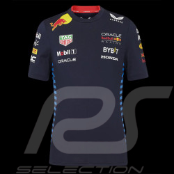 Red Bull Racing T-shirt F1 Team Verstappen Perez Marineblau TJ5289-190 - Kinder