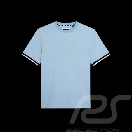 Eden Park T-shirt Baumwolle Himmelblau E24MAITC0054-BLM - herren